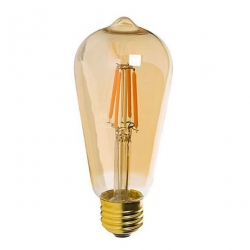 Filament bulb ST64 - amber